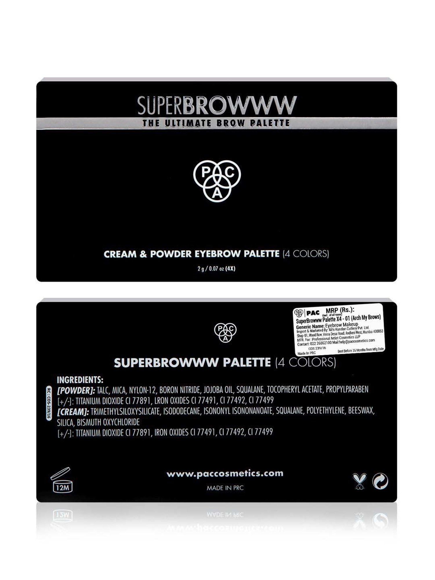 Barry M Brow Wow Pencil & Brush Light-Medium - 1.2 gm