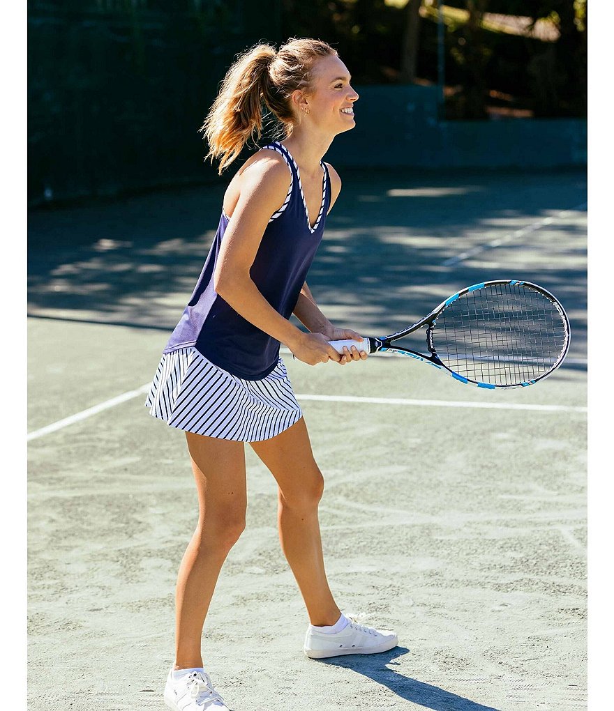 IBKUL Eva Print Pull-On Skort