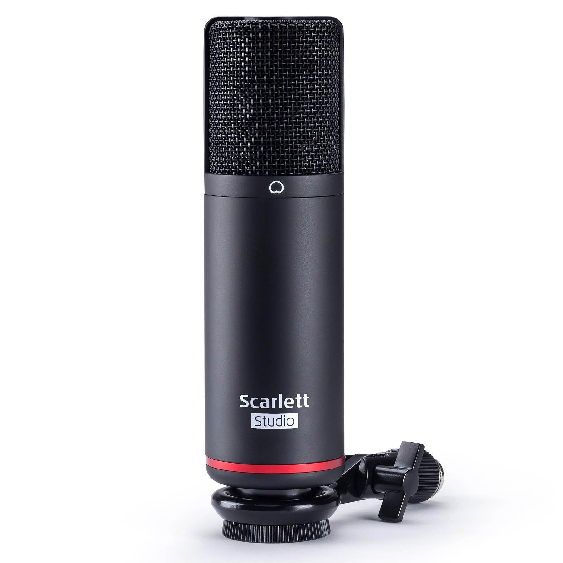 Focusrite Scarlett 2i2 Studio 3rd Gen Recording Package Bundle with Pop Filter