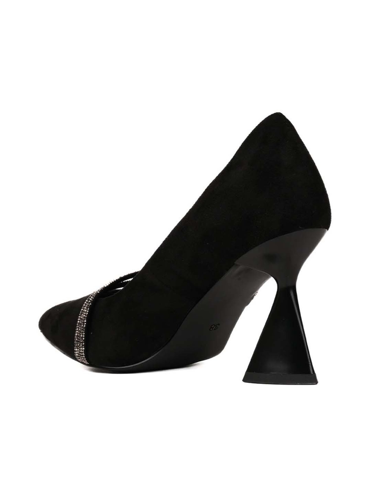 Ronnie Grey Women's Black Casual Pumps