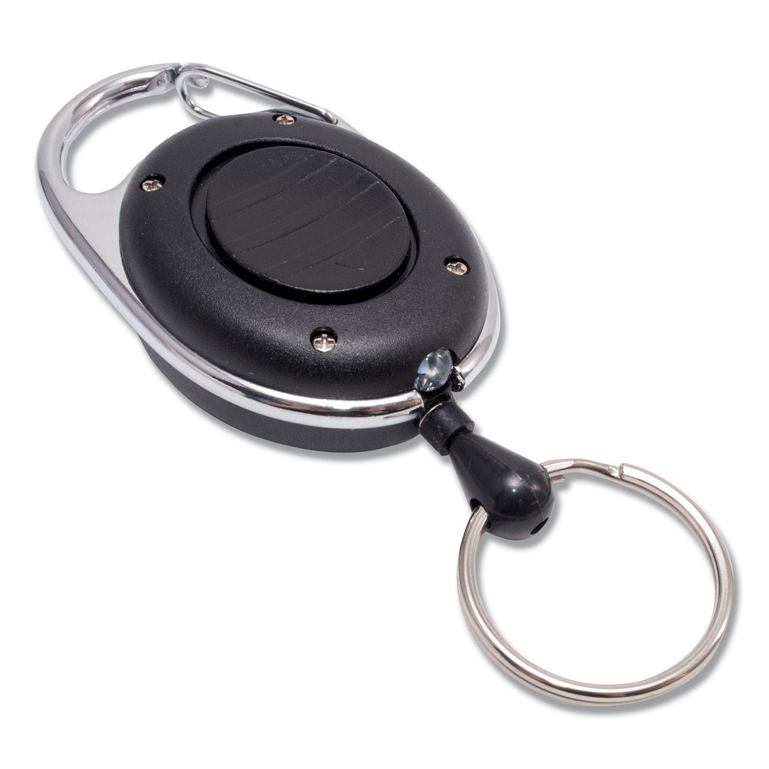 Advantus 91128 Reel With Led Light, 24 Inch , Black, 12/Pack