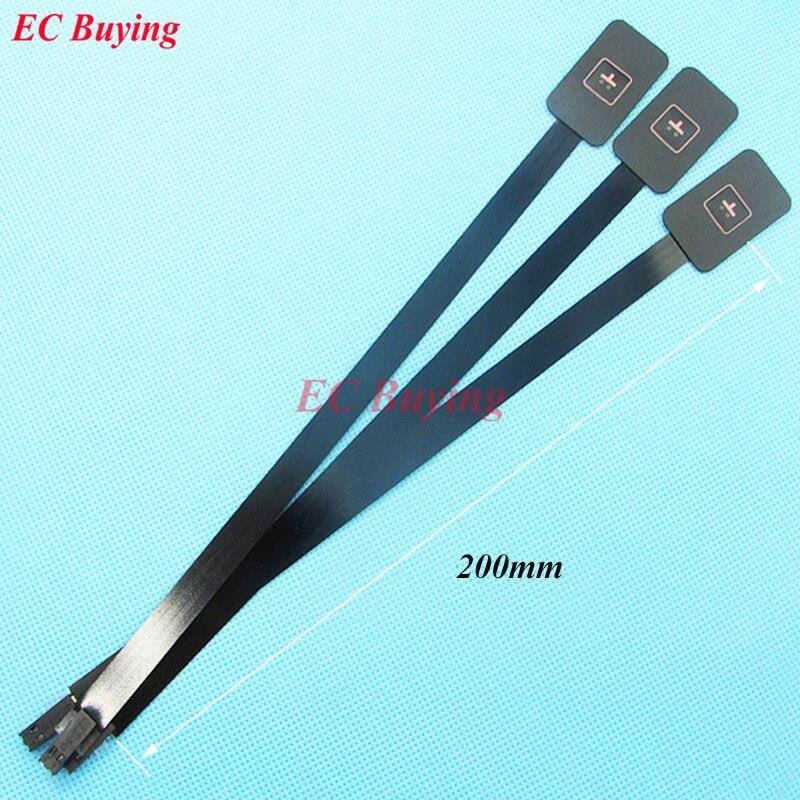 DC 35V 1mA 1W One Key Matrix Membrane Switch Keypad Keyboard Single One 1 Key Cable Length 200mm