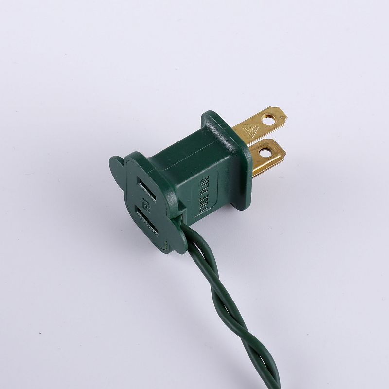 Home Heritage Outdoor Christmas 60 LED Bulb String Light w/ Wheel, Multicolored