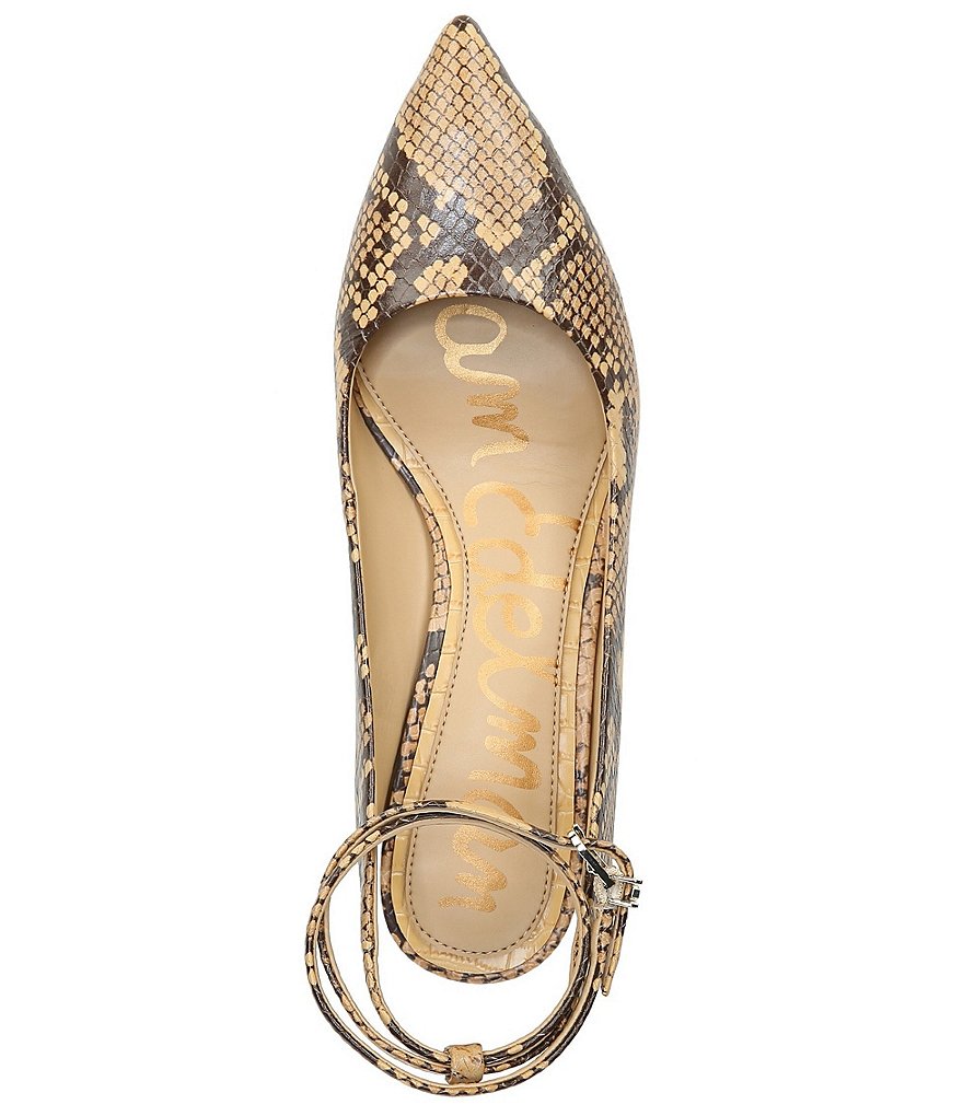 Franco Sarto Citrus Snake Print Pumps