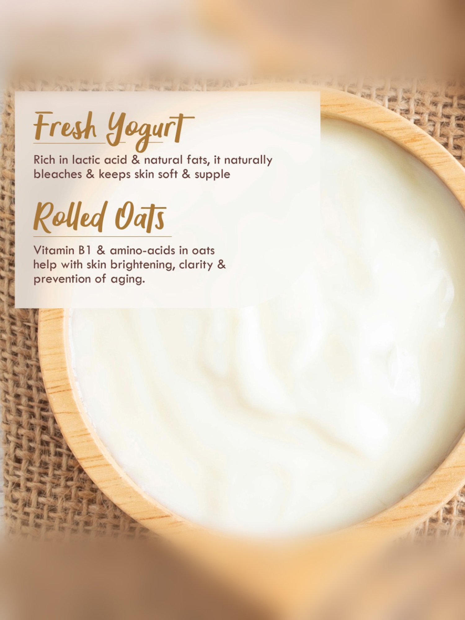 Nat Habit White Yogurt Fresh Daily UnderArm Ubtan - Pack of 2