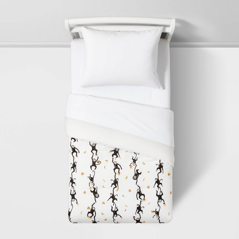 Toddler Monkeys Cotton Comforter Set - Pillowfort™