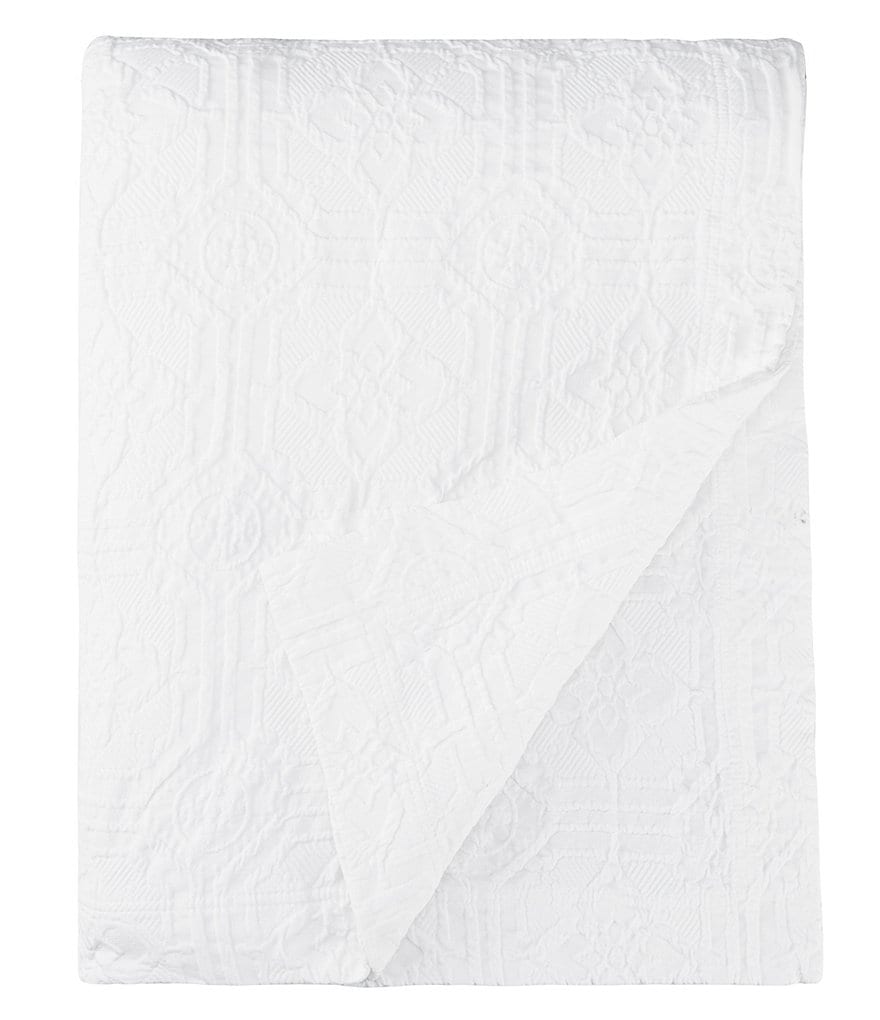 Southern Living Lancaster Tiled Matelasse Coverlet