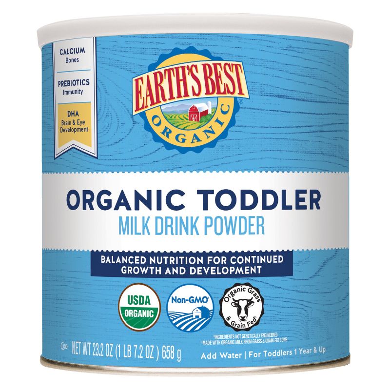 Earth's Best Organic Toddler Formula Vanilla Powder - 23.2oz