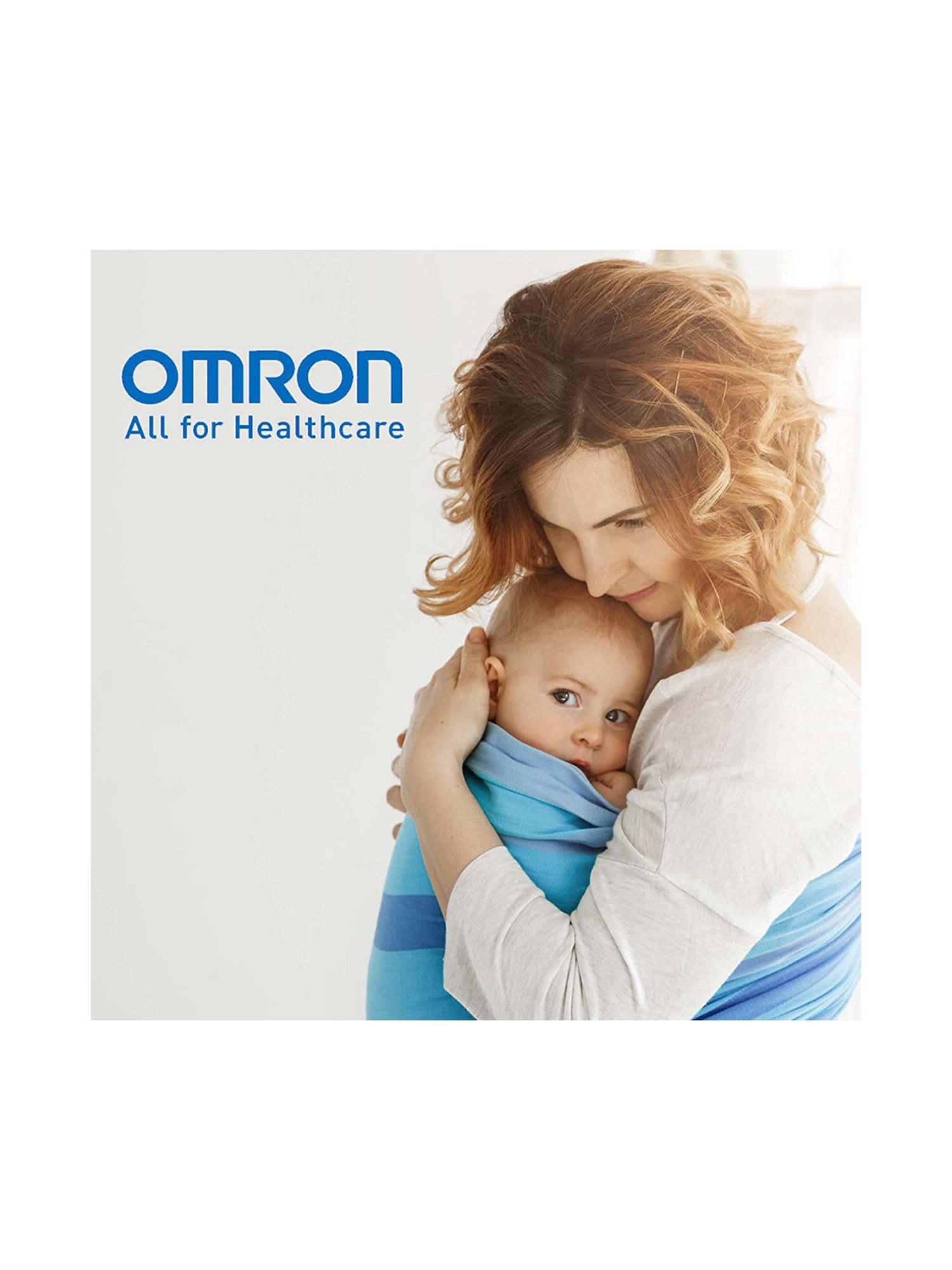 Omron NEC-301 Duo Baby 2-in-1 Compressor Nebulizer (White)