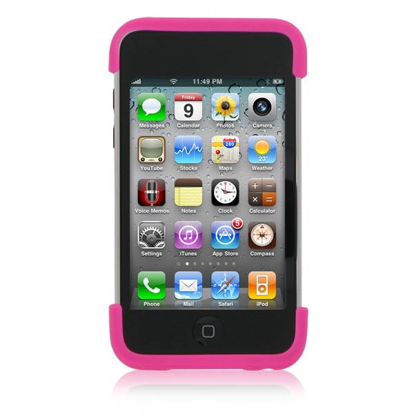 XtremeMac iPod Touch 4G Snap Stand Case - Bubble Gum Pink