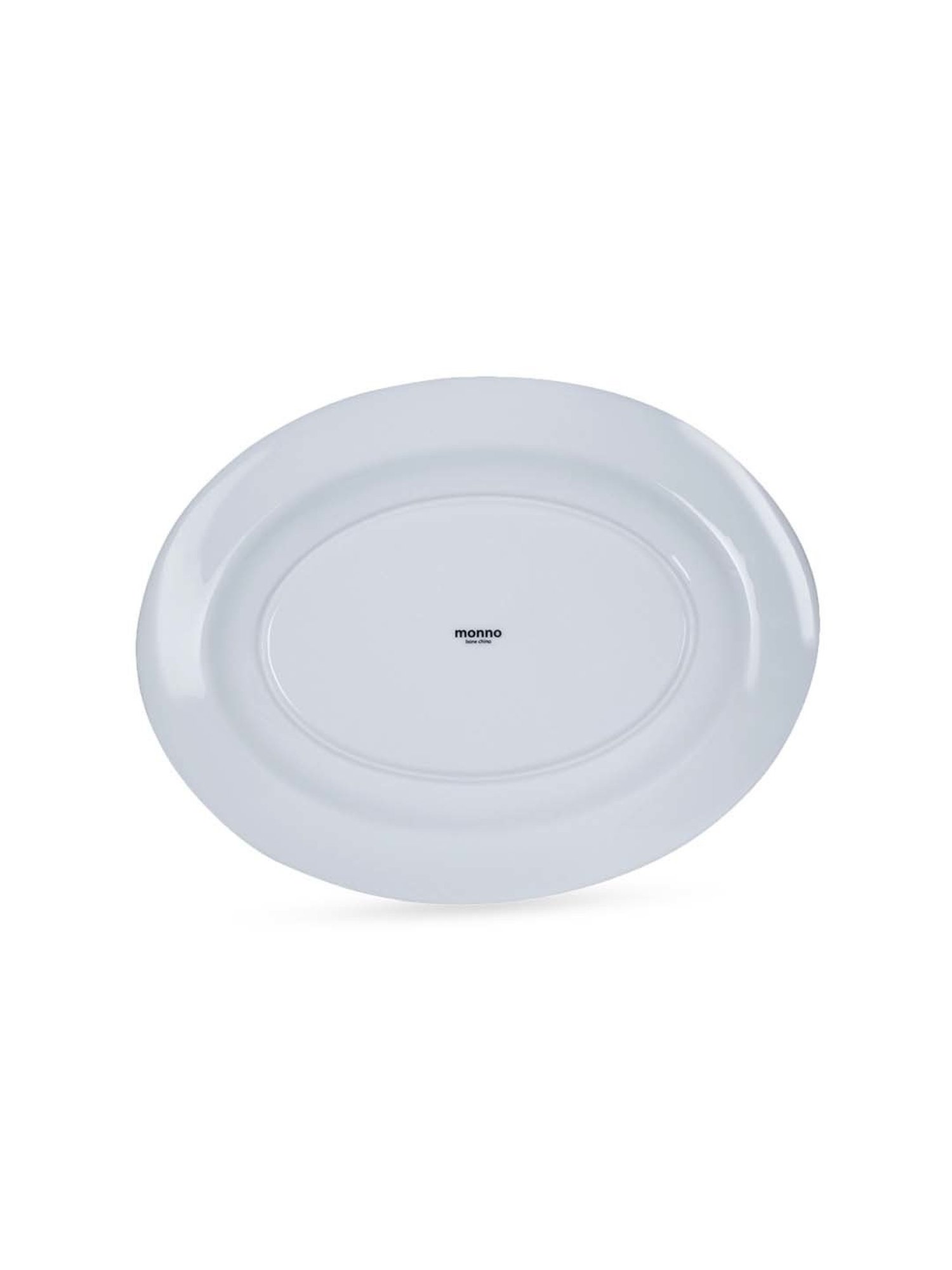 MONNO Cupola White Bone China 36 cm Platter -Set of 1