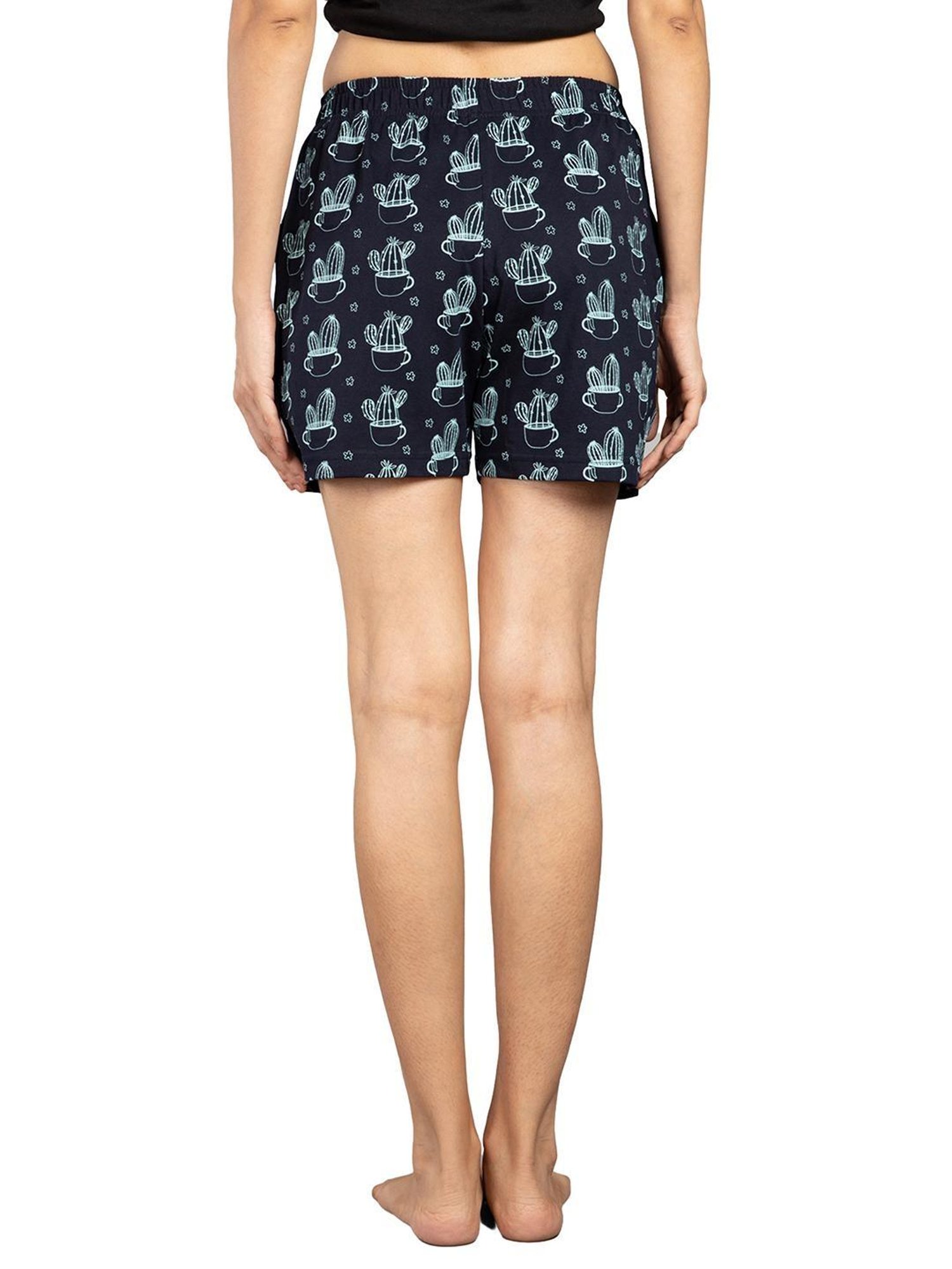 Nite Flite Multicolor Printed Night Shorts (Pack of 2)