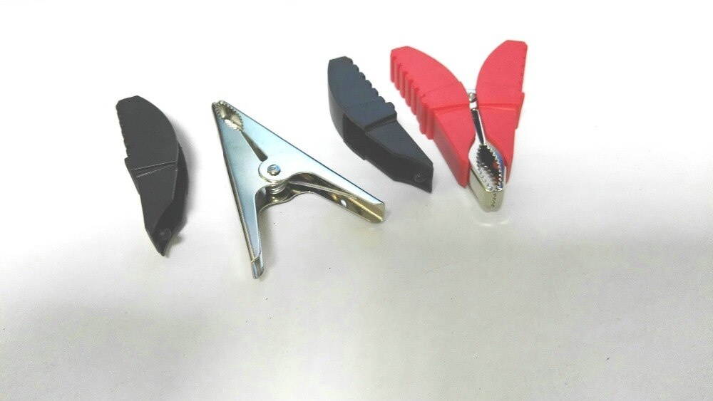 20PCS BRASS  Insulation Alligator Clip for Car battery clip Power Test Probes