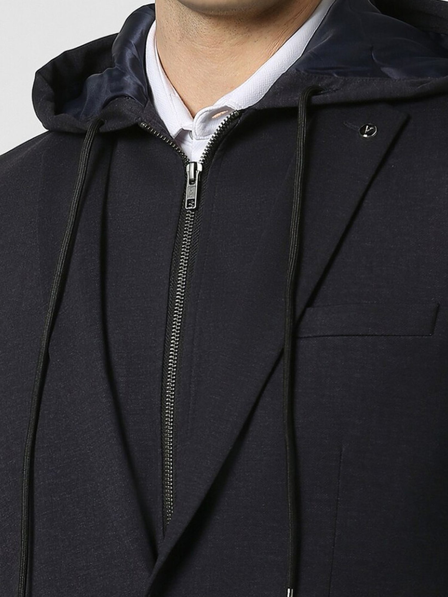 Van Heusen Black Slim Fit Blazer