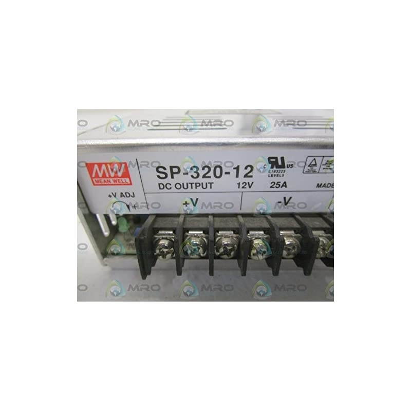 SP32012 Power Supply Single Output 12 Volt 25 Amp 300 Watt 85quot L x 45quot W x 20quot H Silver