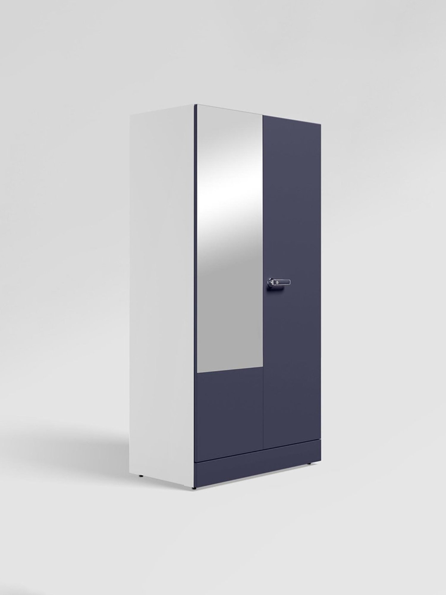 Godrej Interio Auraline Women Basic 2-Door Almirah, Textured Navy Blue (1-Year Warranty, 1 Drawer)