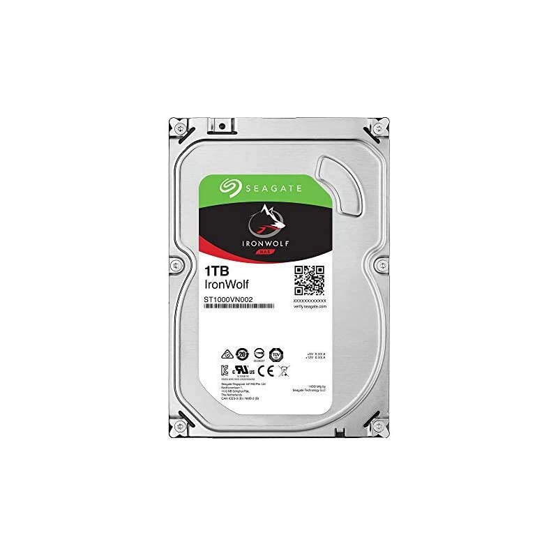 IronWolf 1 TB NAS Raid Internal Hard Drive 5900 RPM Sata 6 Gbs 35Inch ST1000VN002