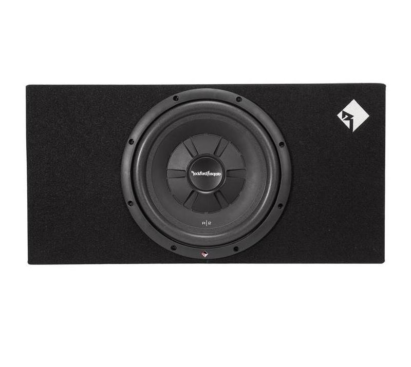 QPower GMC Chevy Crew Cab 2007-2013 Dual 12" Sub Box Enclosure w/ Bedliner Spray