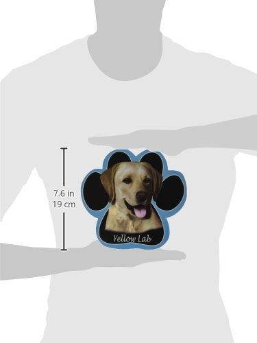Yellow Labrador Dog Paw Non-Slip Mousepad