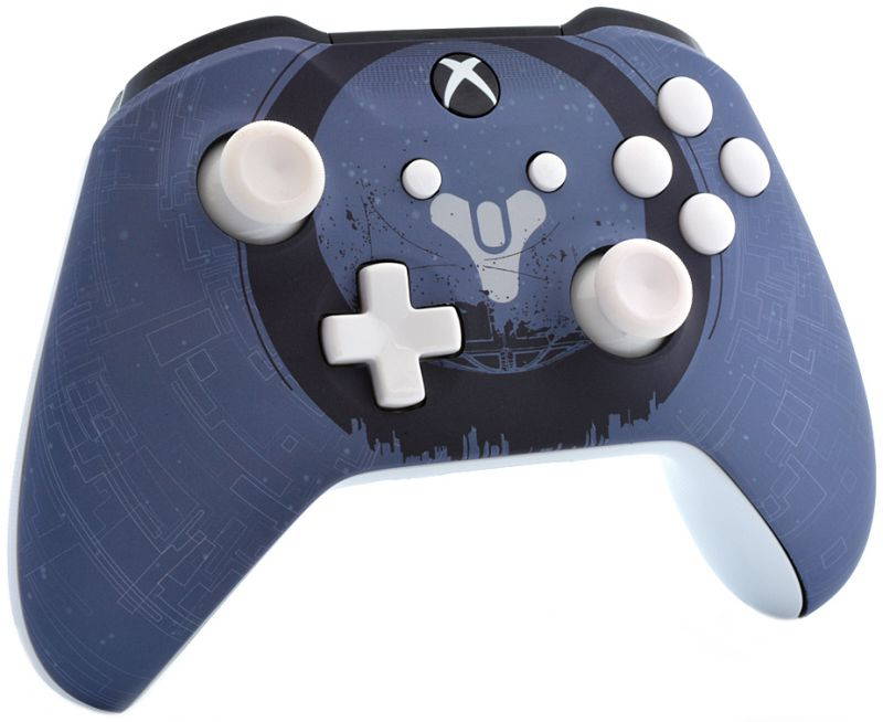 "Soft Touch Fate" Xbox One S UN-MODDED Custom Controller Unique Design (with 3.5 jack)