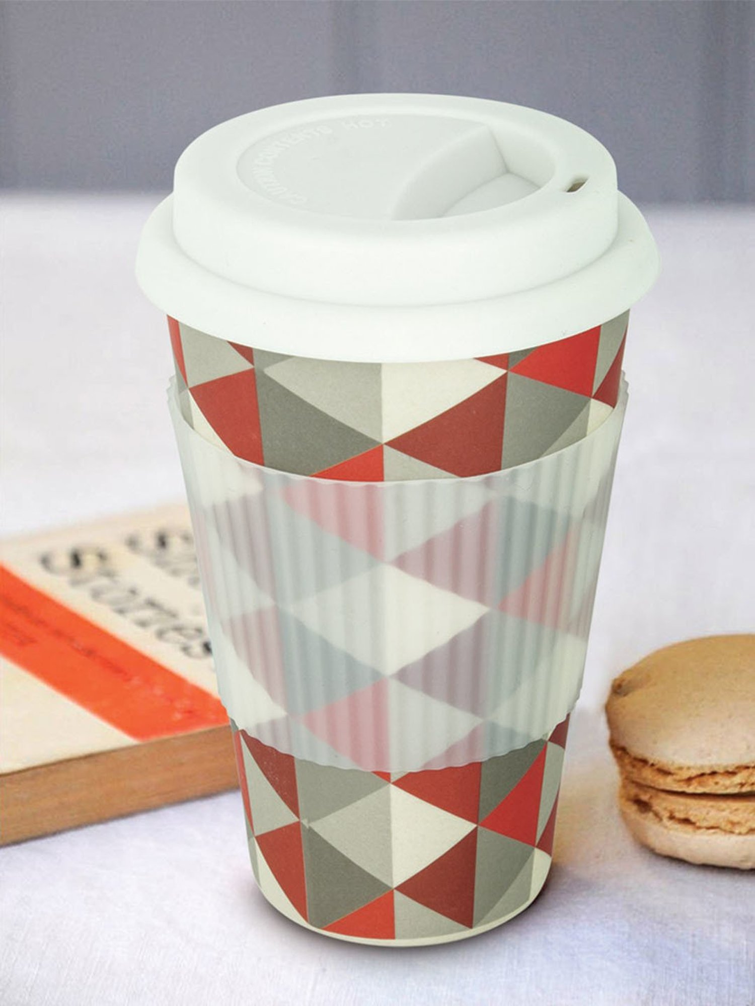 Freelance White Bamboo Set of 1 Mugs