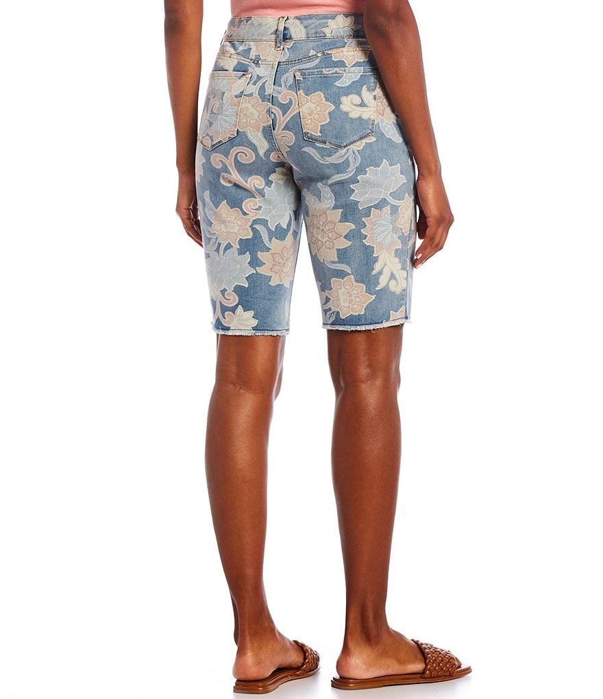 Code Bleu Chelsea Mezzo Euphoria Print Bermuda Shorts