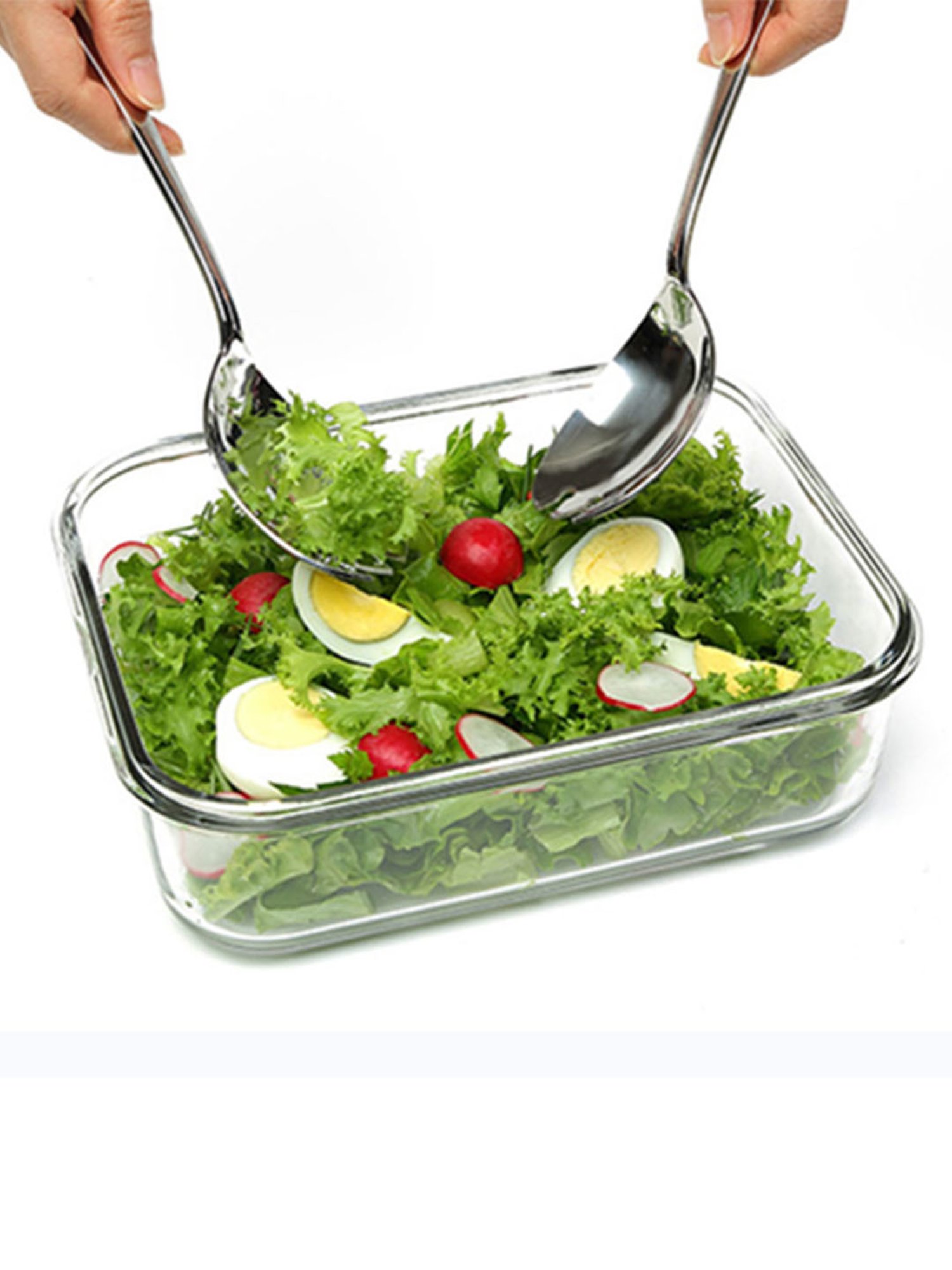 Borosilicate Glass Containers with Lids Microwave Safe Container for Glass Food Storage Containers