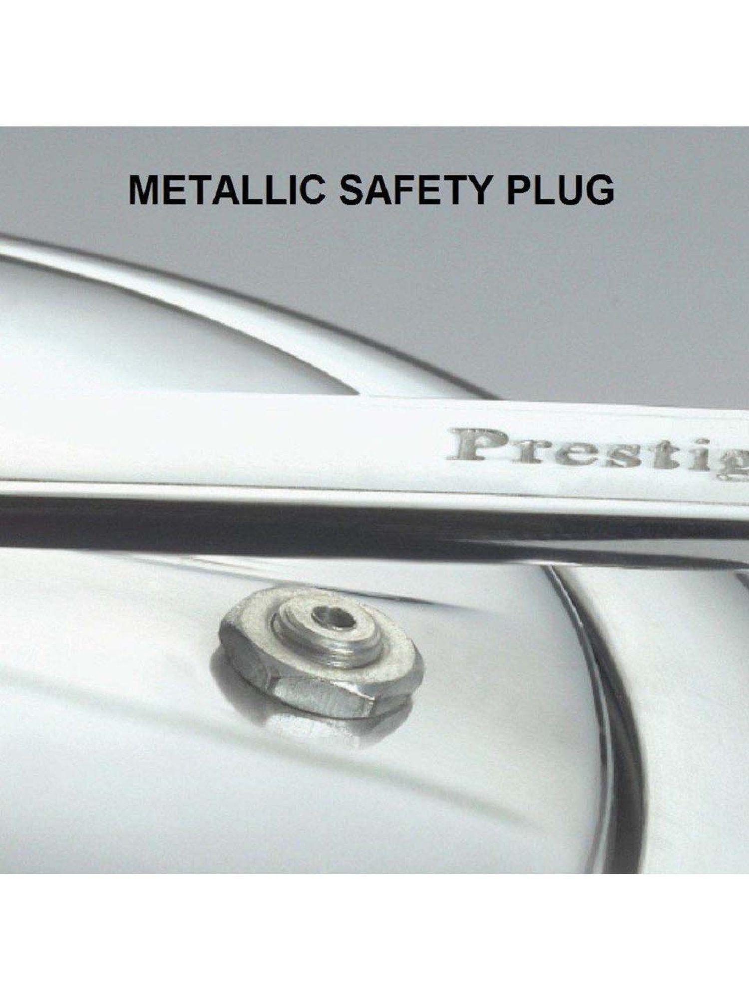 Pigeon Silver Stainless steel Pressure Cooker (10 L)