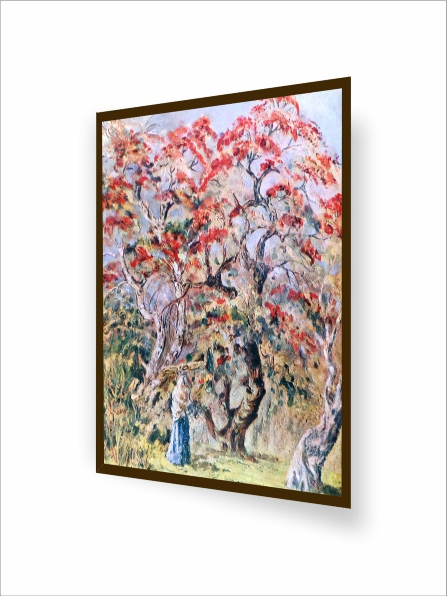 The Art House Abstract Multicolor Canvas Painting