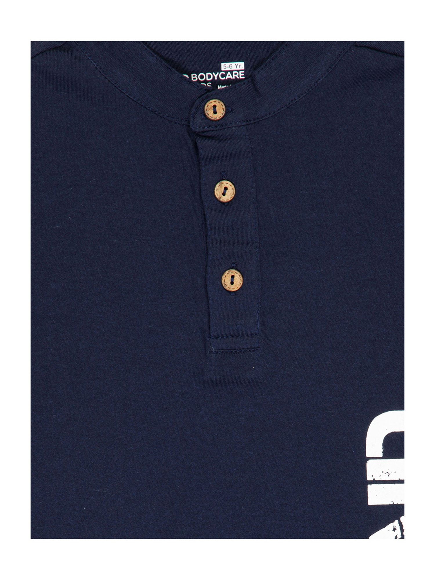 Bodycare Kids Navy Graphic Print T-Shirt