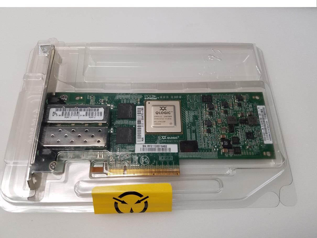 QLogic QLE8152 10GBase-X Fcoe PCI Express x8 2-Ports Internal QLE8152-SR-T