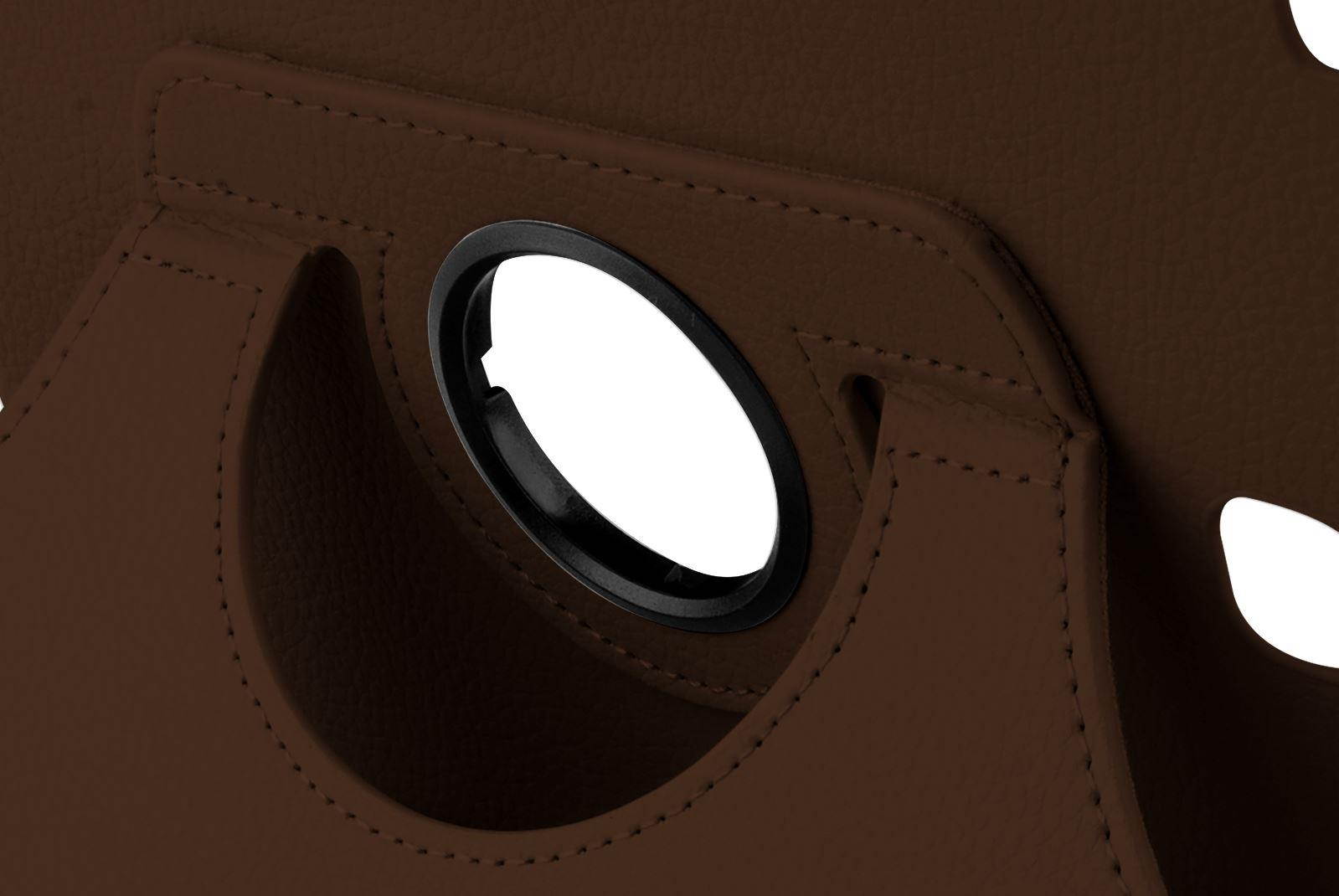 Hellfire Trading PU Leather Case 360 Rotating for Samsung Galaxy Tab A 8 T350 8" - Purple