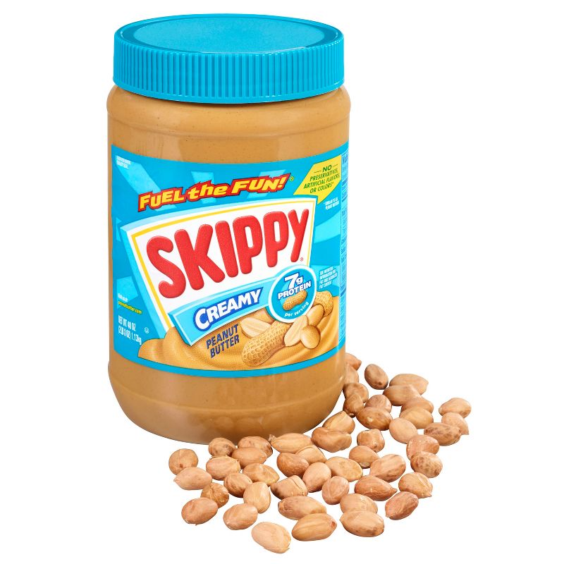 Skippy Creamy Peanut Butter - 40oz