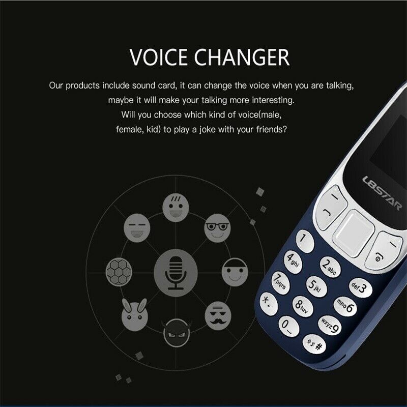 Pocket Mobile Phone High Quality L8STAR BM10 Tiny Mini Mobile Cell Phone Keypad GSM Dual SIM Bluetooth