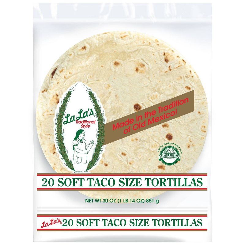 Guerrero Gluten Free White Corn Tortillas - 25oz/30ct