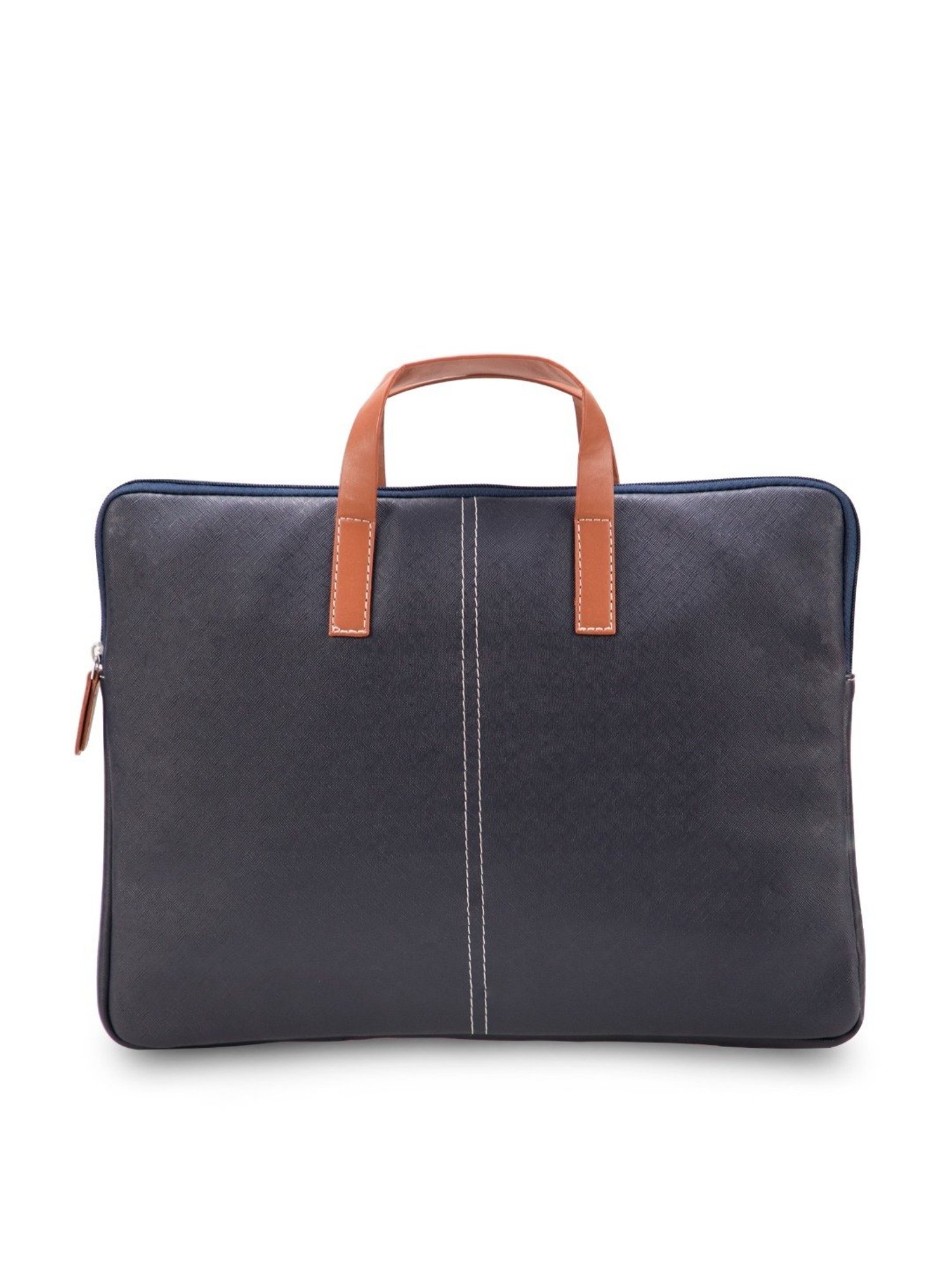 Harissons 15.6 inch Navy Blue Textured Small Laptop Sleeve