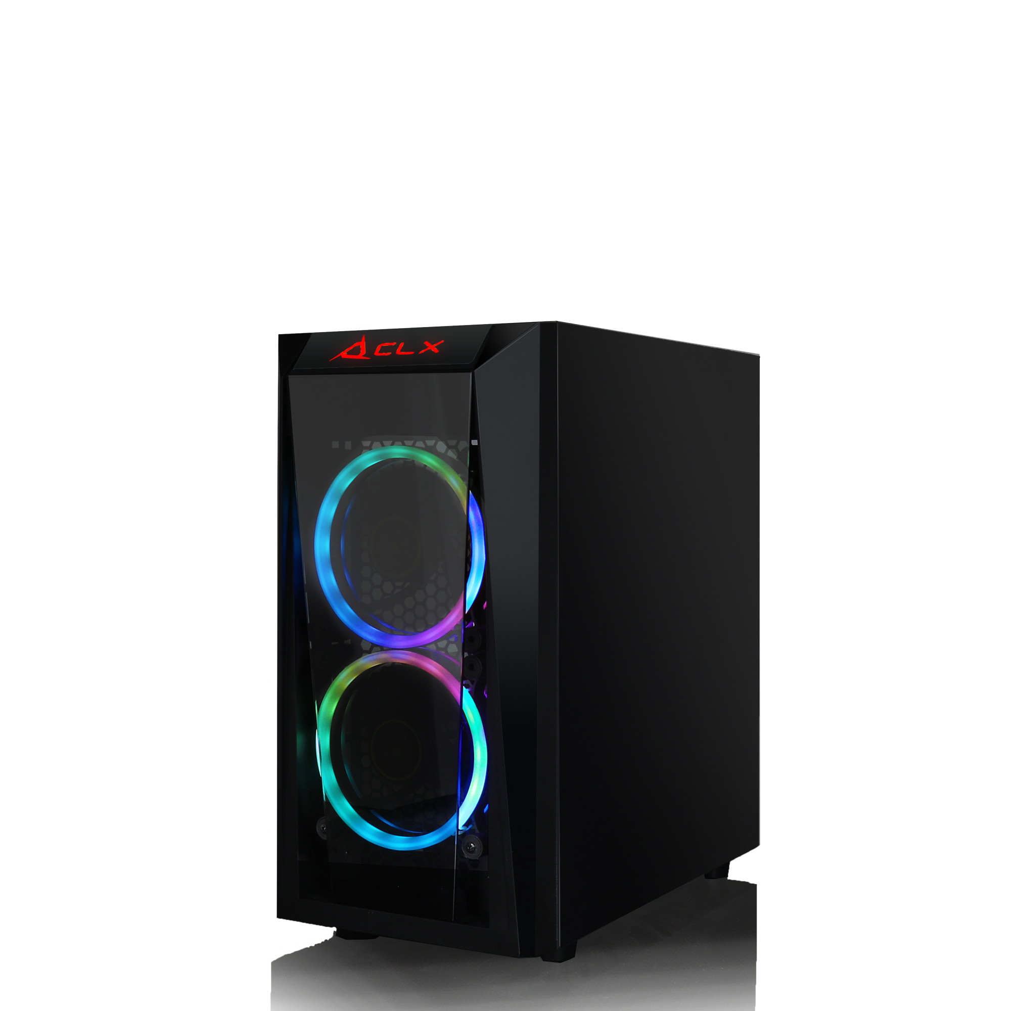 CLX SET Intel Core i7 9700K 3.6GHz, 16GB DDR4 Memory, NVIDIA GeForce RTX 2080 8GB, 480GB SSD +  2TB HDD, WiFi, Win 10 Home 64-bit