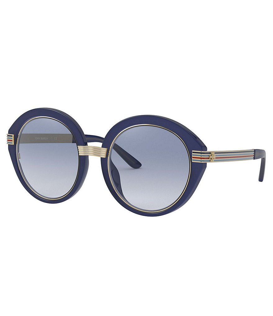 Tory Burch Women's Ty9060u 54mm Round Sunglasses