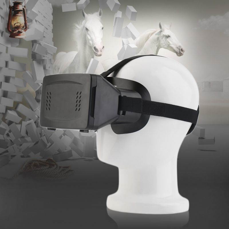 VR 3D Virtual Reality Glasses with Headband for 3.5-6inch Smartphone Phones 3D Viewing Glasses VR Video Glasses