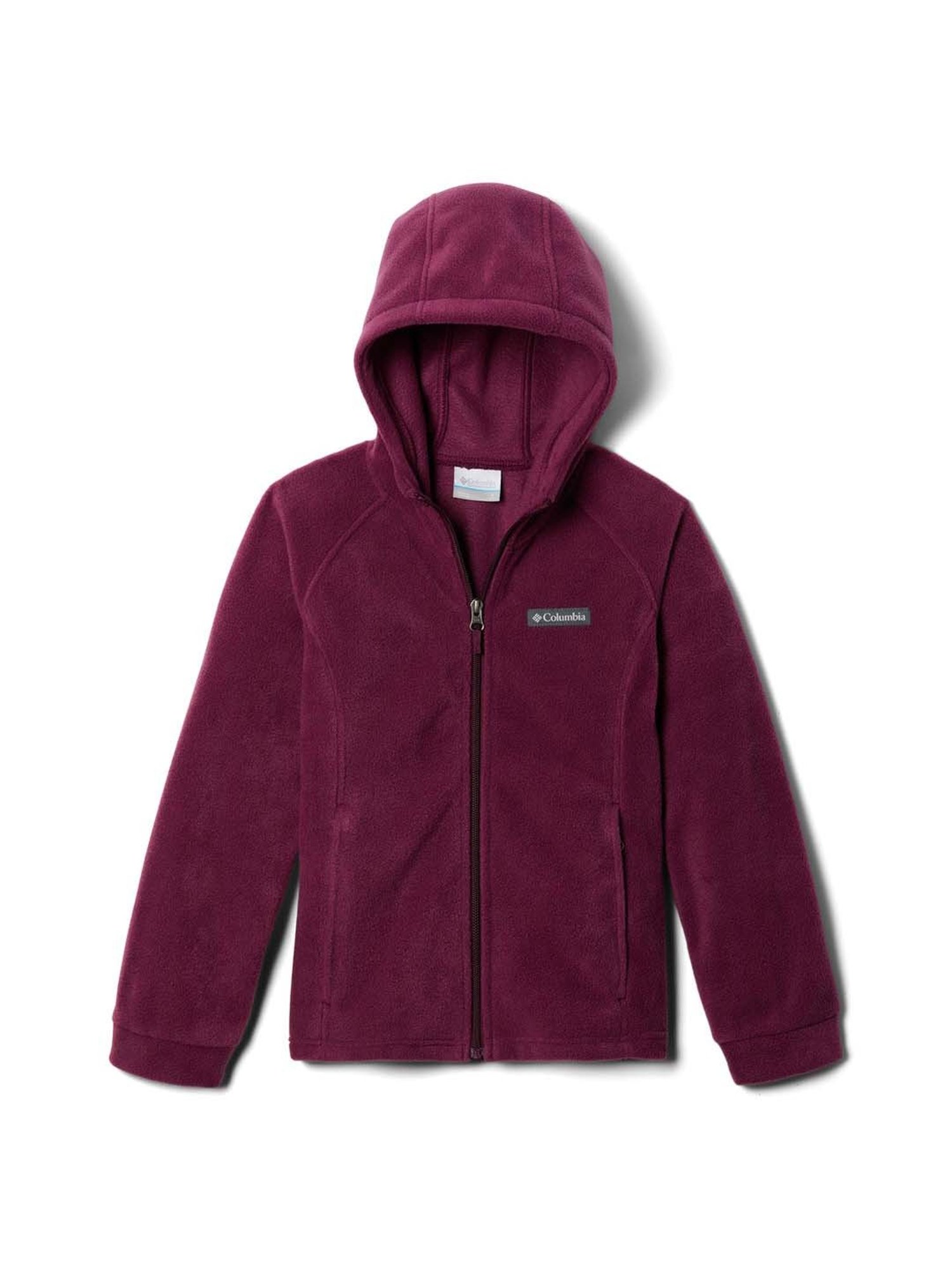 Columbia Kids Benton II Maroon Regular Fit Full Sleeves Jacket