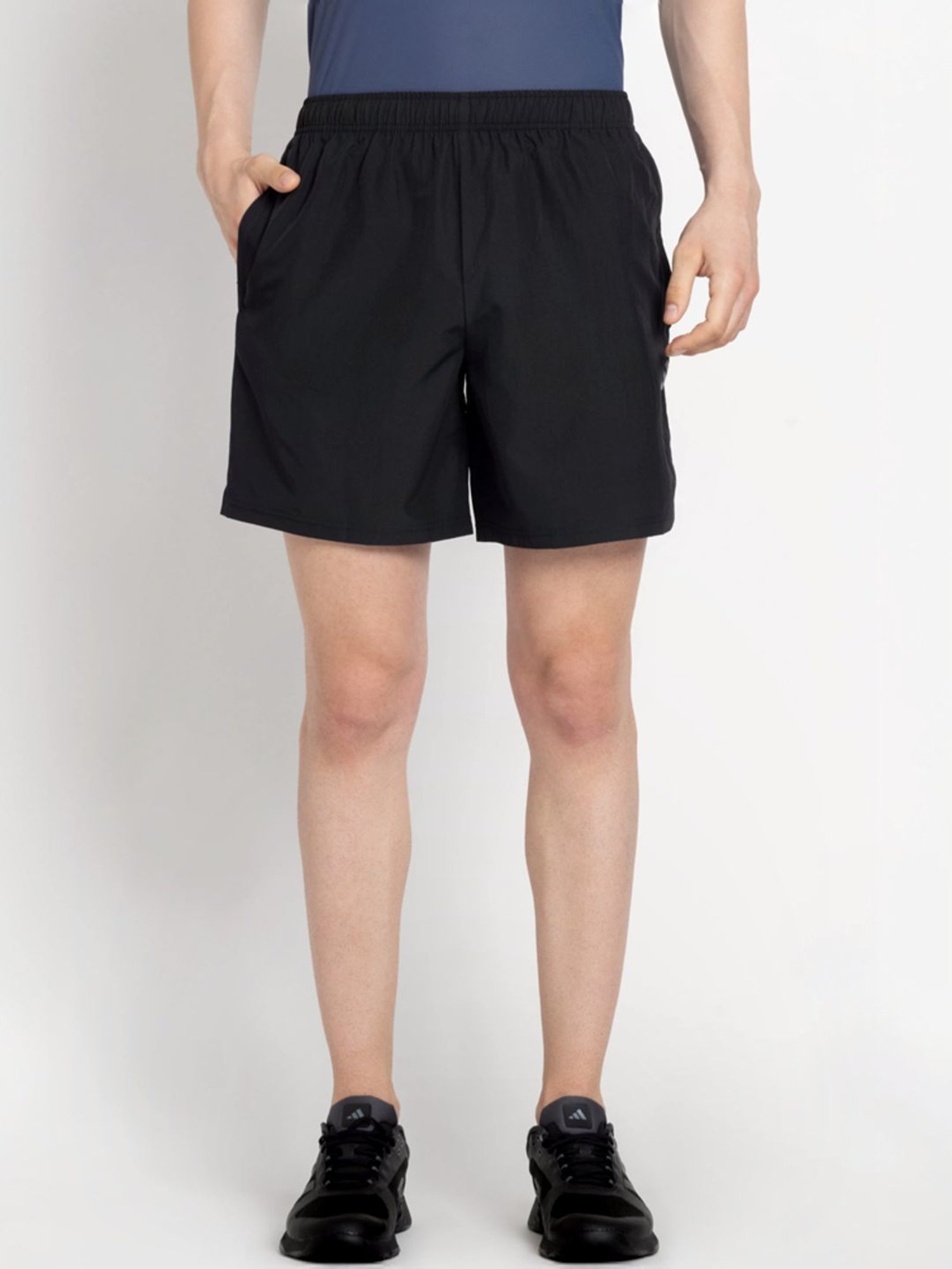 Reebok Black Regular Fit Sports Shorts