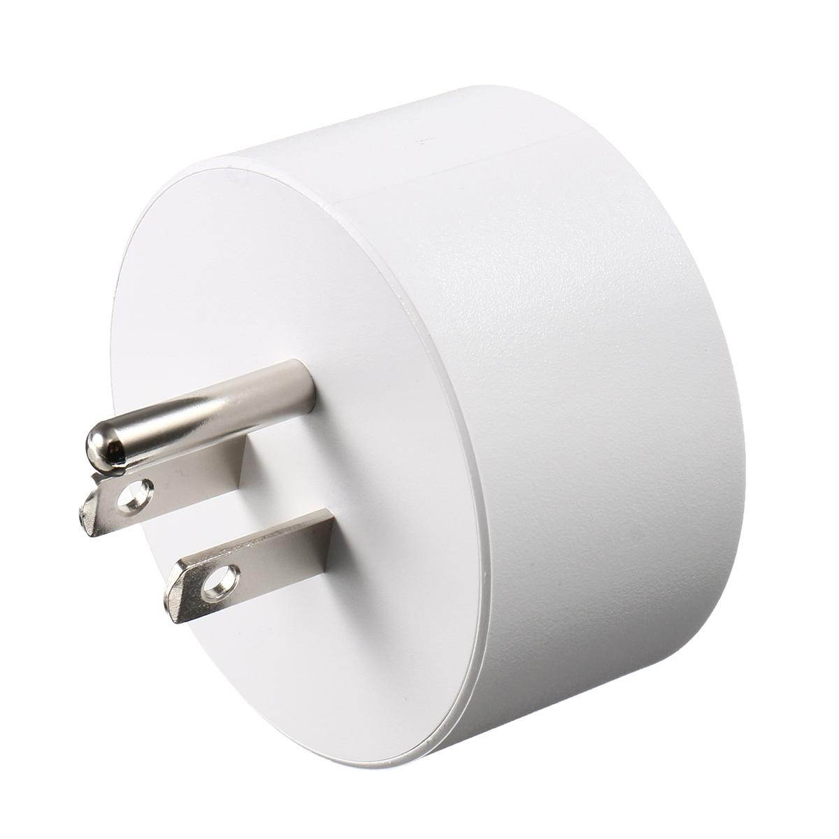 50-60Hz Smart Wi-Fi Mini Outlet Plug Switch Works With Echo Alexa Remote Control -