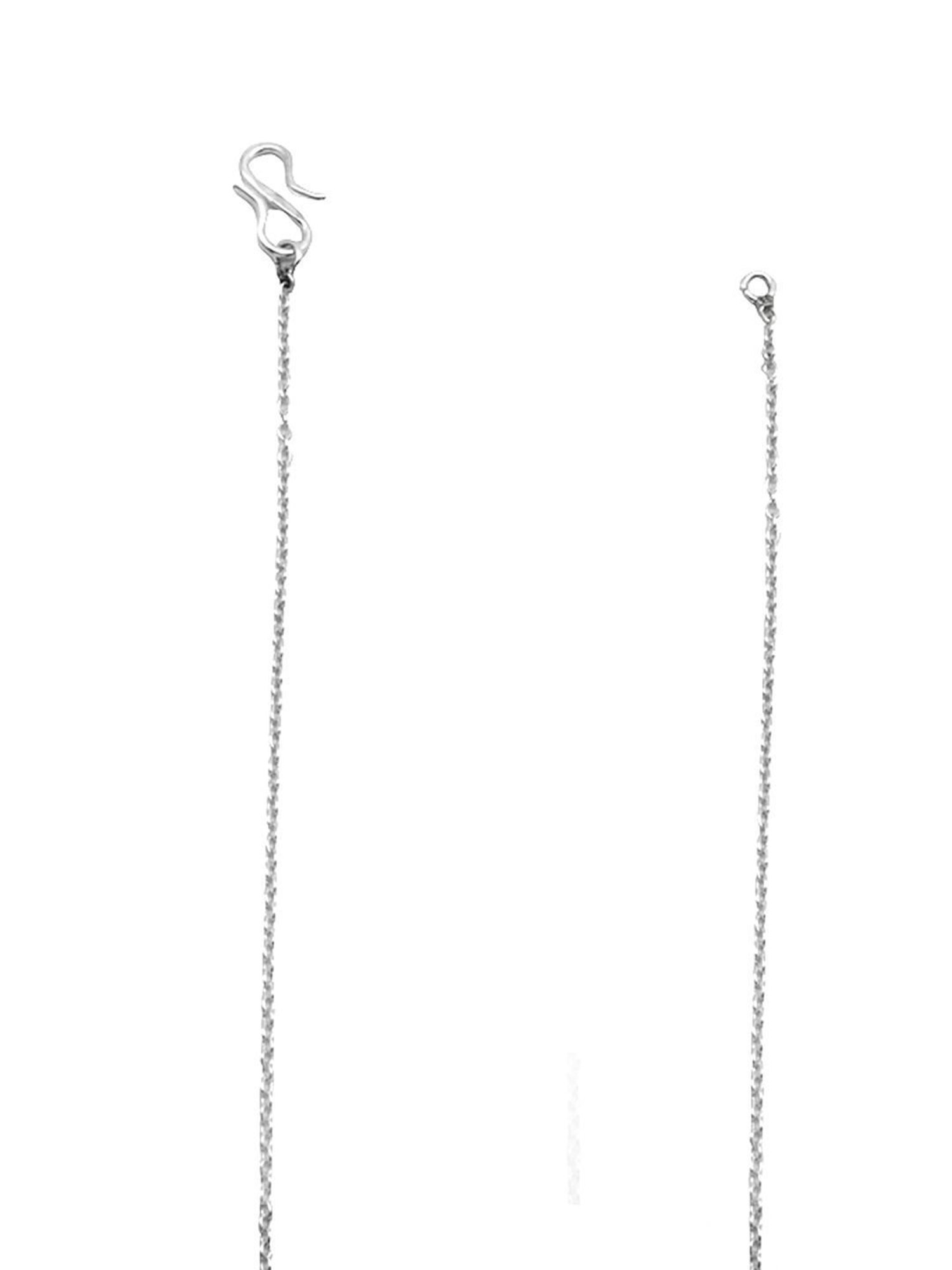 ToniQ Gold-Plated White Baroque Choker Necklace for Women