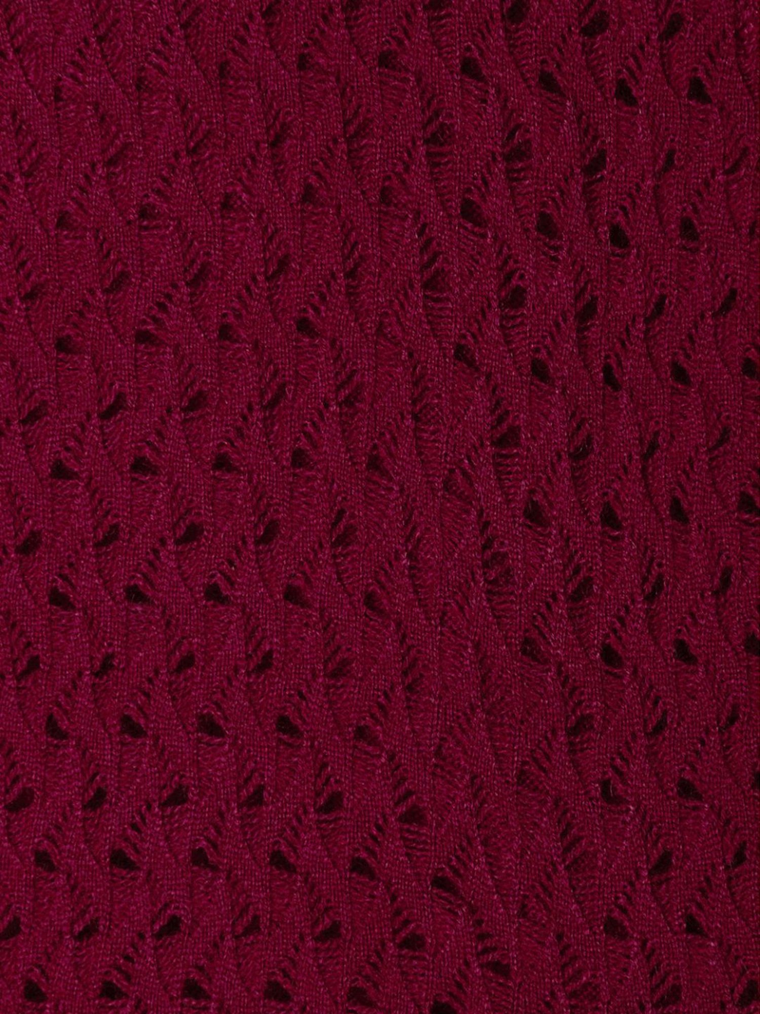 Honey by Pantaloons Maroon Self Pattern Shrugs