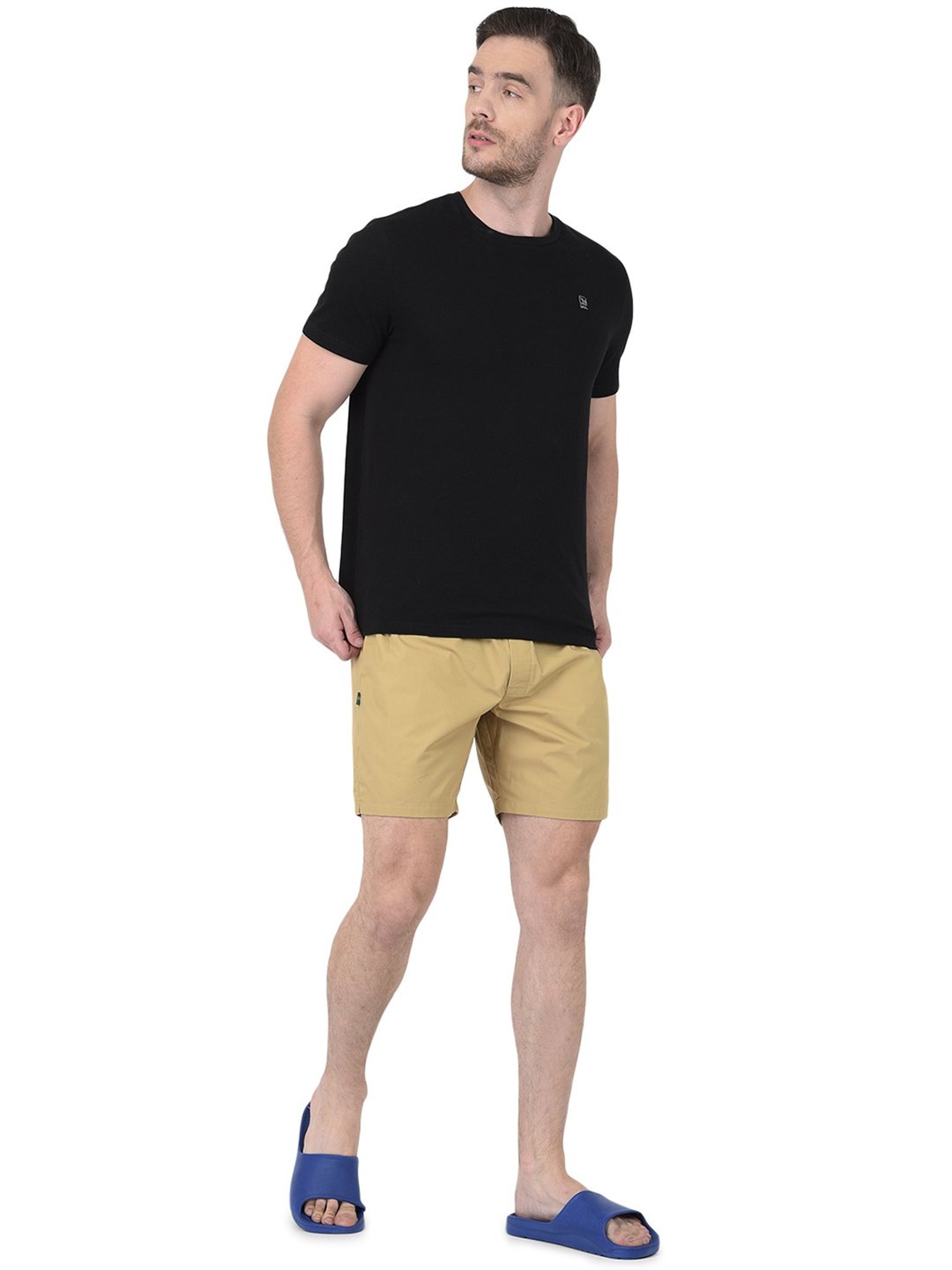 Woodland Khaki Nightwear Shorts