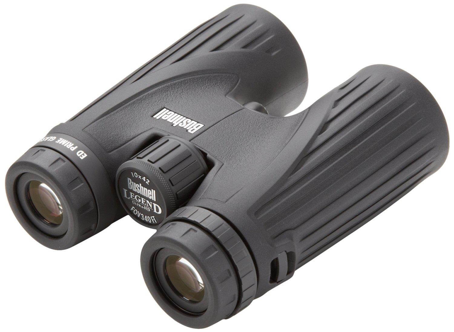 Bushnell Legend Ultra HD 10x 42mm Roof Prism Binocular -- Black