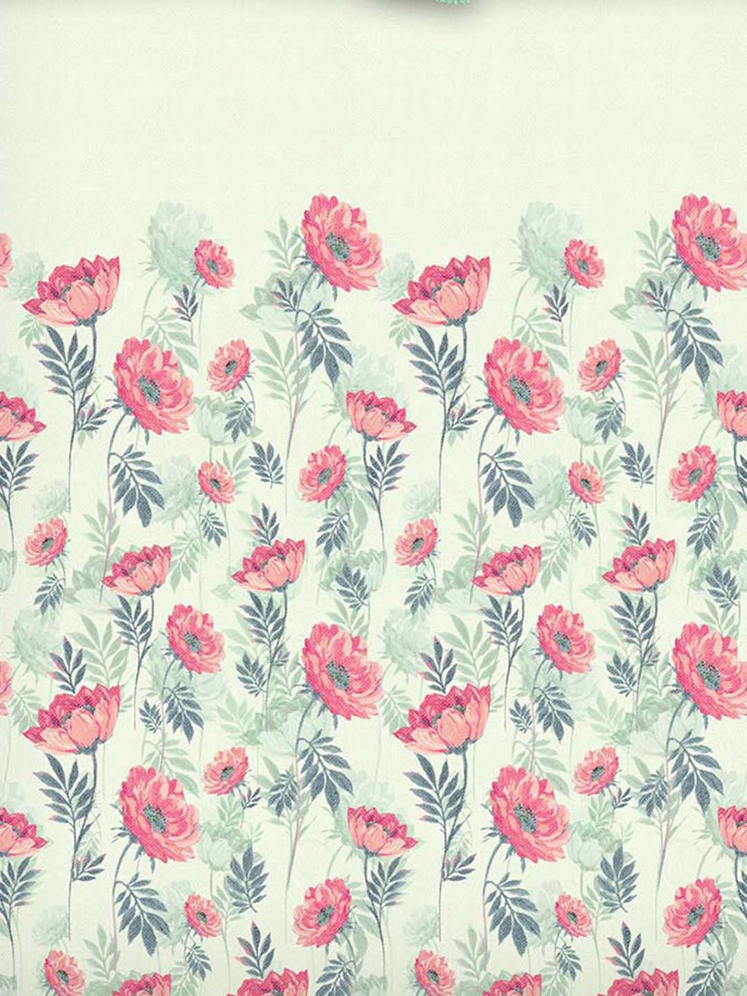 GM Light Green & Pink 100% Cotton 144 TC Queen Bedsheet Set