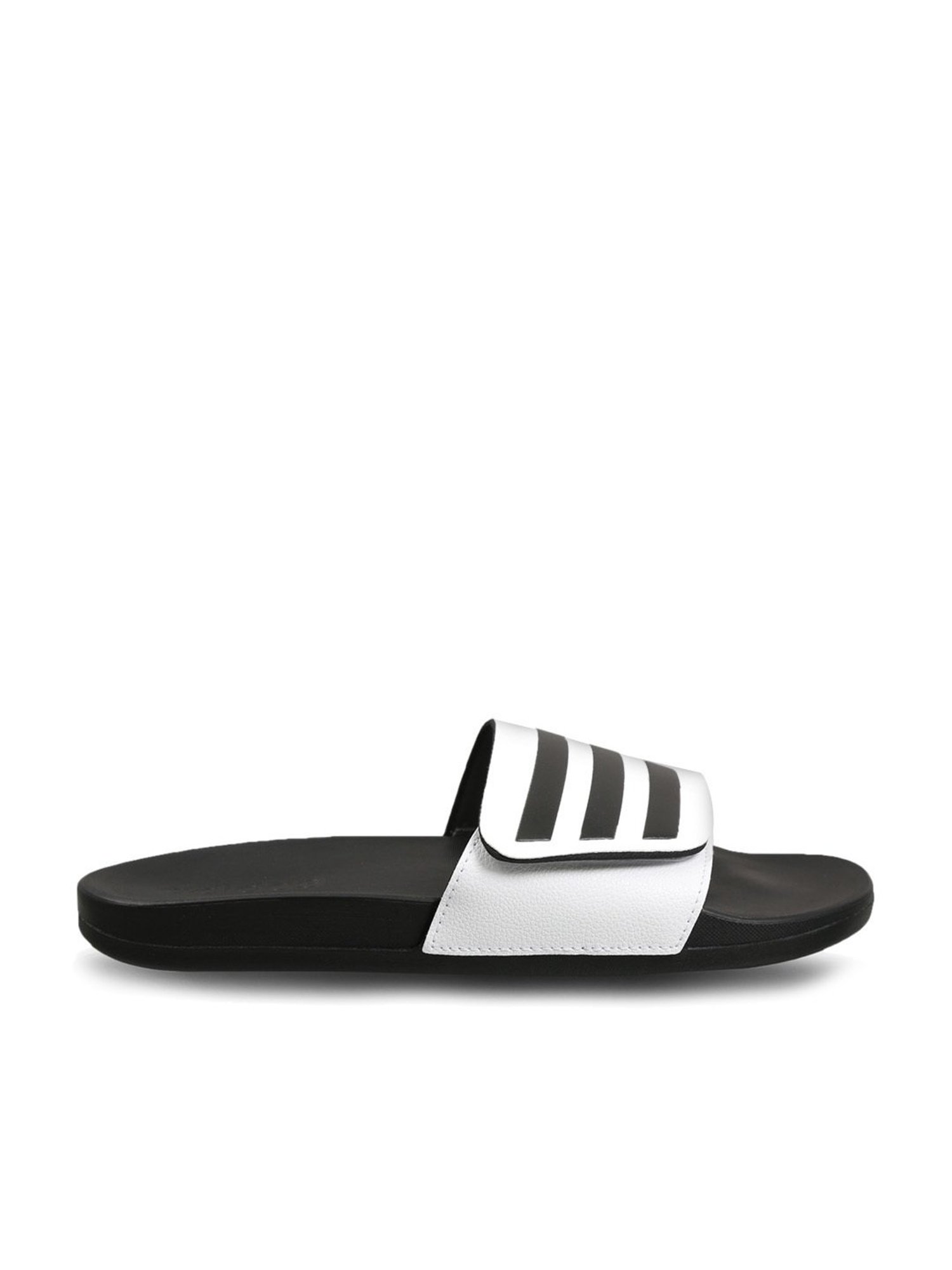 Adidas Men's ADILETTE COMFORT ADJ White Slides