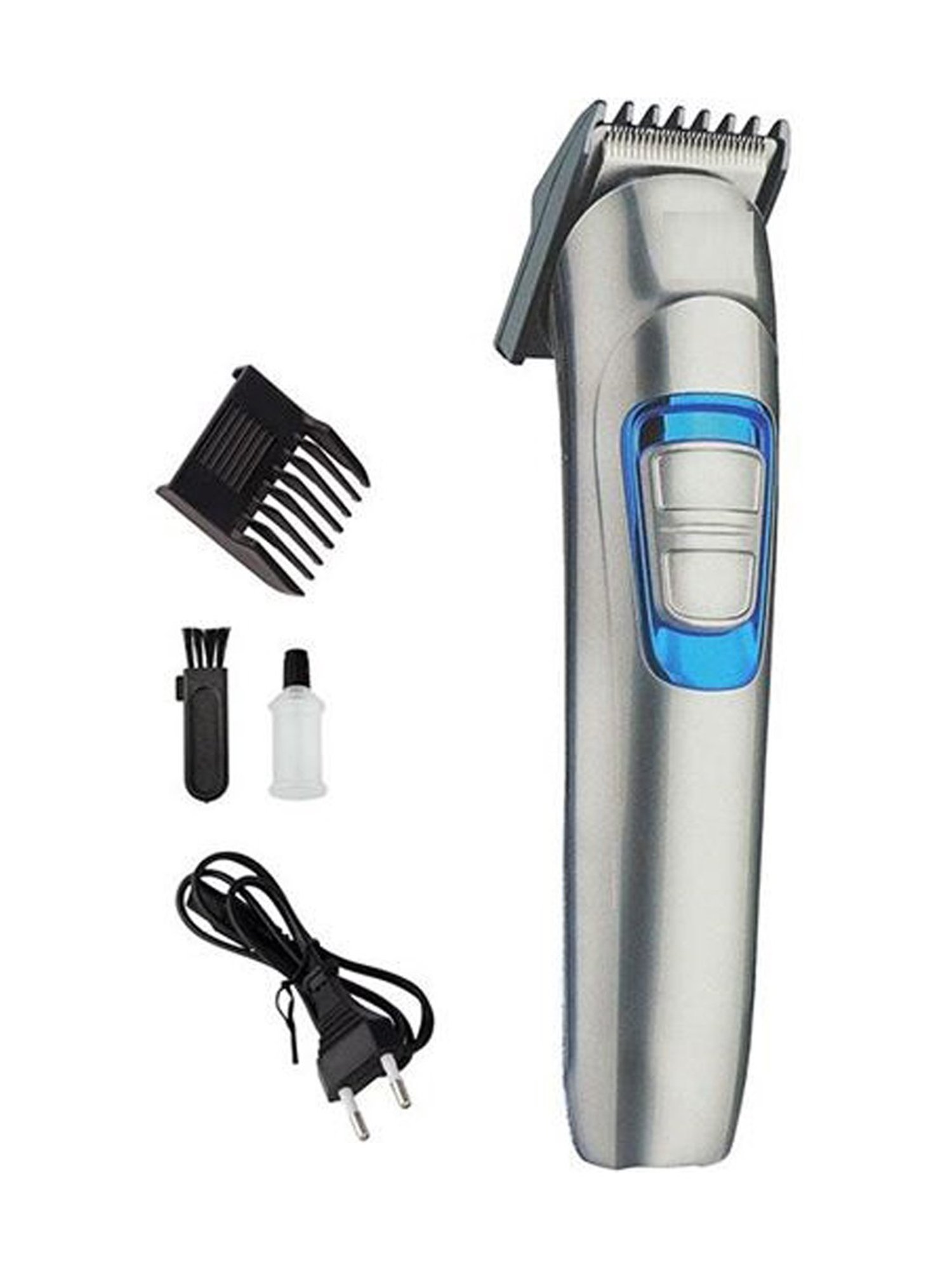 HTC AT 526 Rechargeable Trimmer with 45 min Runtime, 1 Length Settings (Silver)