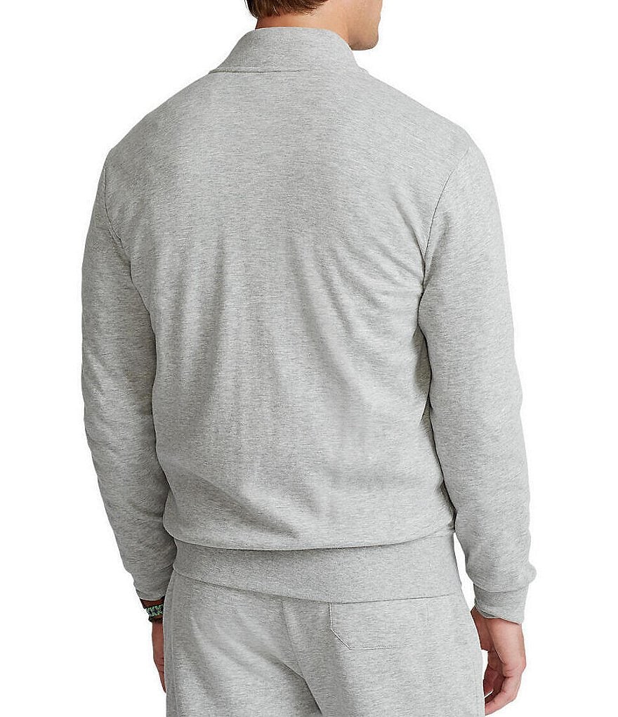 Polo Ralph Lauren Luxury Jersey Full-Zip Baseball Jacket